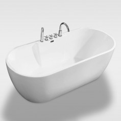 acrylic classic bathtub, free-stand bath